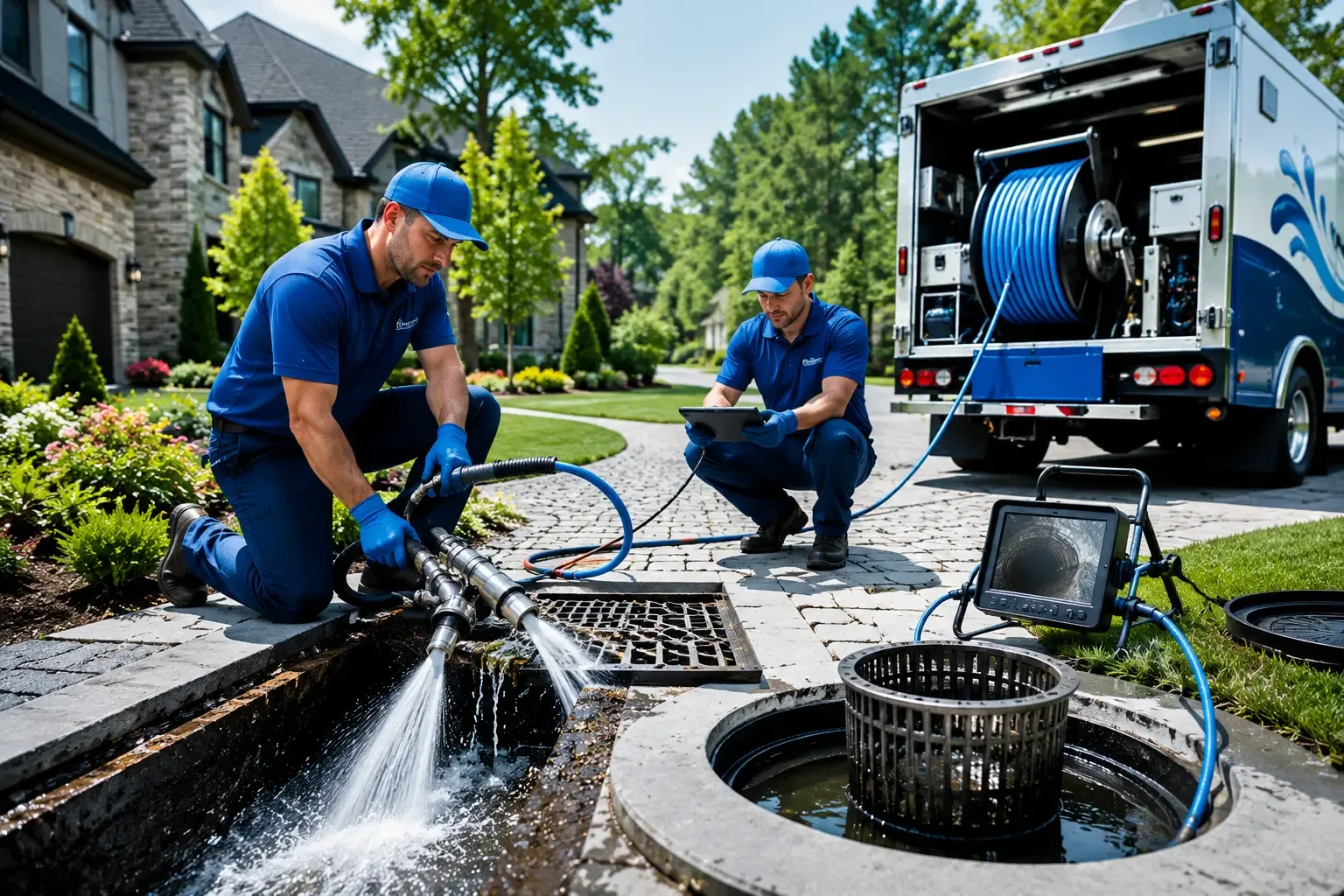 Local outdoor drain cleaning professionals in Belpre, OH