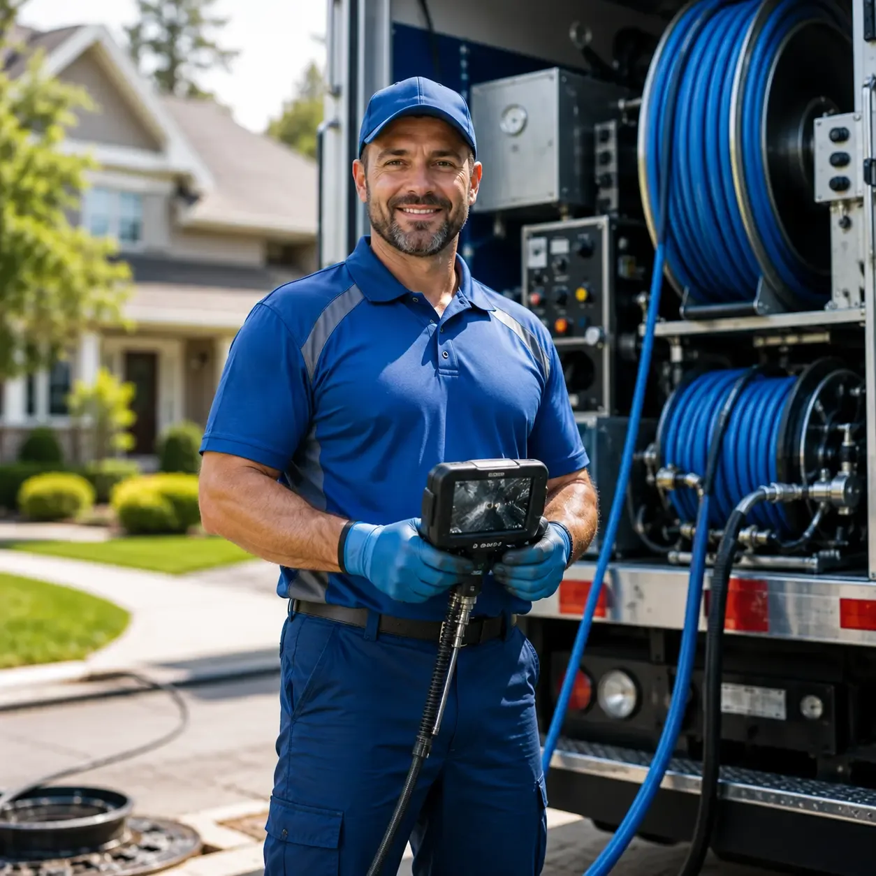 Local outdoor drain cleaning specialists in Belpre, OH